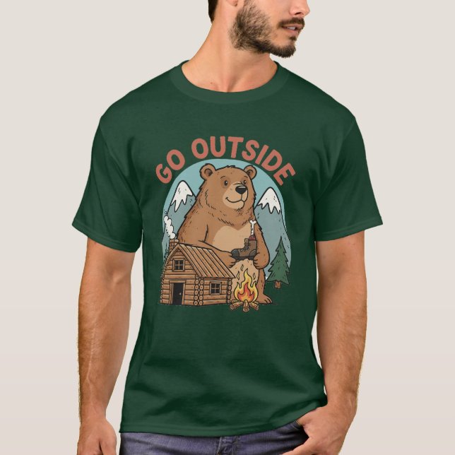 Camiseta Vá Para Fora (Frente)