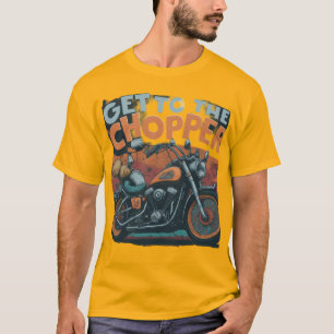 Camiseta Vá para o helicóptero