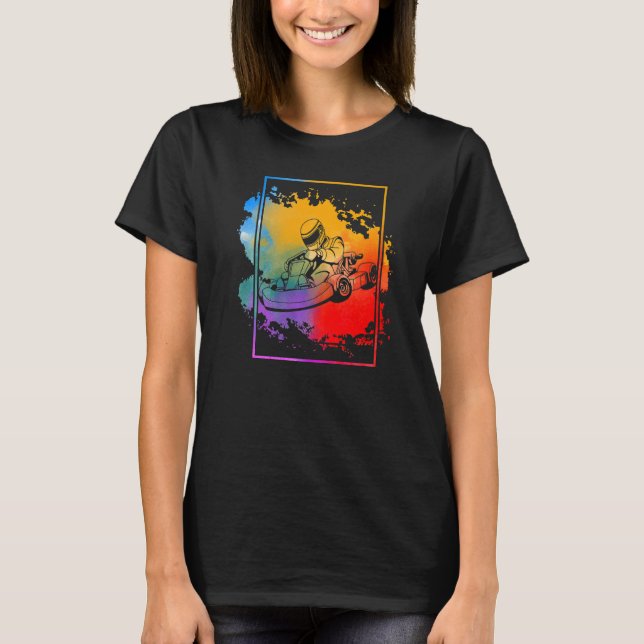 Camiseta Vá para o Kart 6 (Frente)