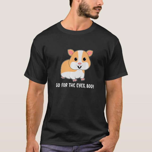 Camiseta Vá Para O Proprietário Do Hamster Do Boo Boo Olhos (Frente)