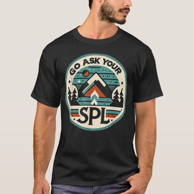 Camiseta Vá Perguntar ao Seu Spl (Frente)