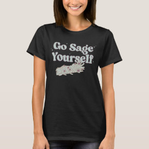 Camiseta Vá Se Enfermar Limpando Sage Smudge Stick