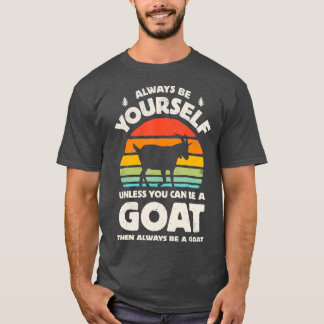 Camiseta Vá Sempre Ser Seu Fazenda Farmer Retro Animal