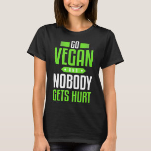 Camiseta Vá Vegan E Ninguém Se Machuca