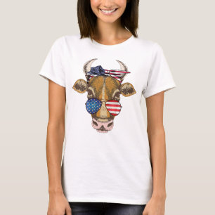 Camiseta Vaca Americana