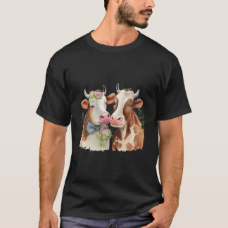 Camiseta Vaca Animal de Fazenda