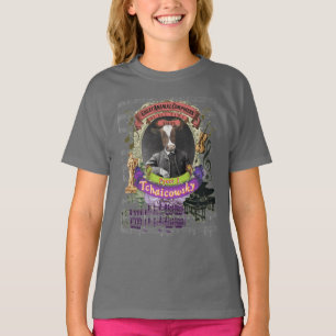 Camiseta Vaca animal de Tchaikovsky do compositor de
