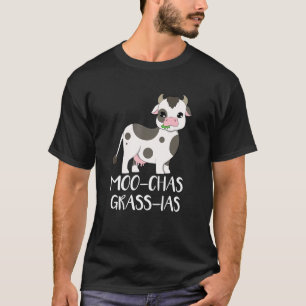 Camiseta vaca animal fofo jogo de palavras mexicano espanho