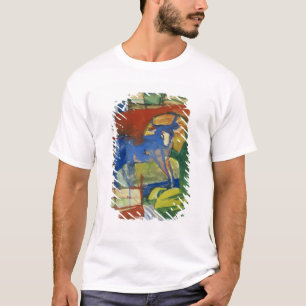Camiseta Vaca azul, 1914 (tempera no papel)