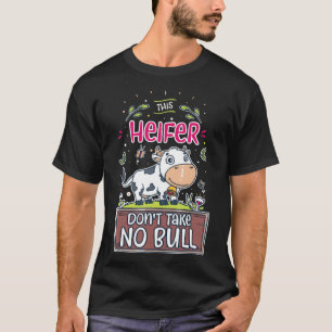 Camiseta Vaca Bezerro Vacas Carne Faumlrsin Leite