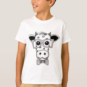 Camiseta Vaca branca