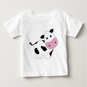 Camiseta Vaca branca bonito