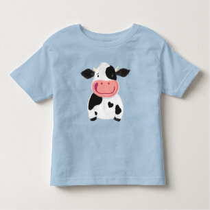 Camiseta Vaca Branca de Holstein