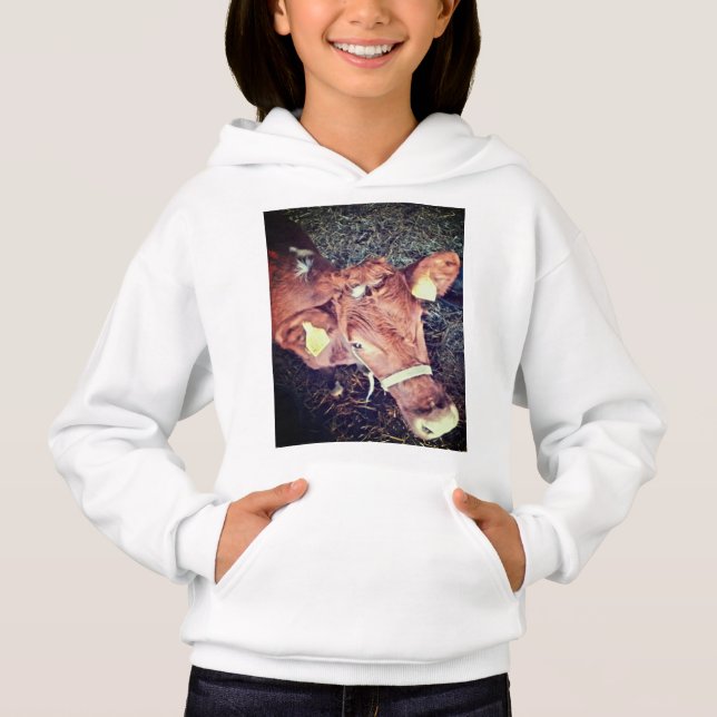 Camiseta Vaca castanha (Frente)