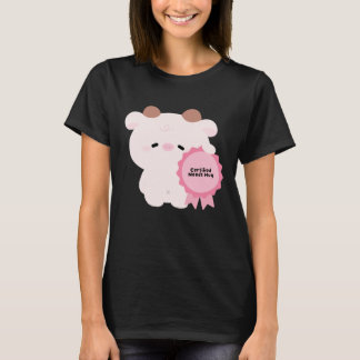 Camiseta Vaca Certificada Precisa de Abraço