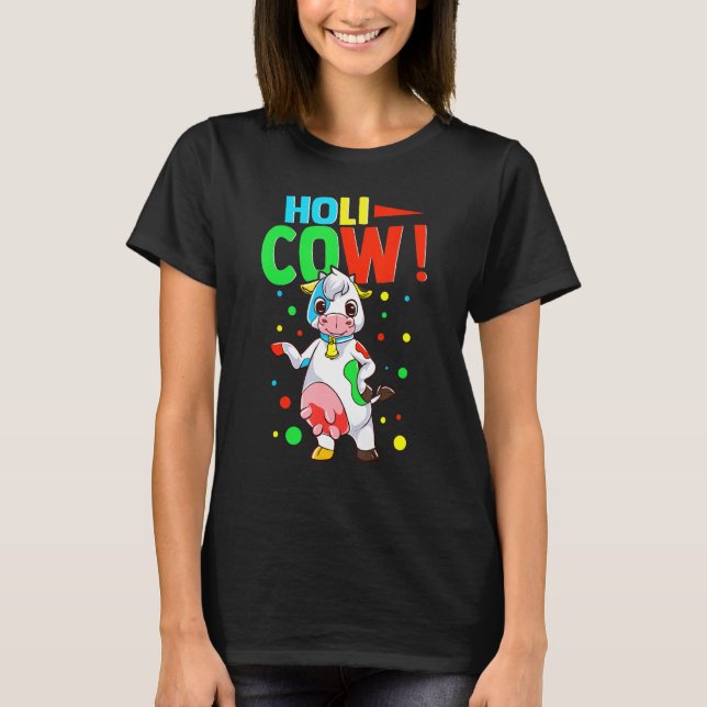 Camiseta Vaca Colorida (Frente)