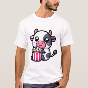 Camiseta Vaca com Pipoca 