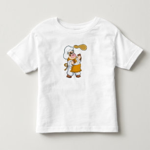 Camiseta Vaca como cozinhar com Dough