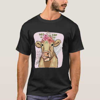 Camiseta Vaca Cottage Core