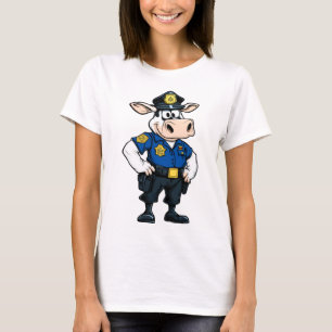 Camiseta Vaca da polícia