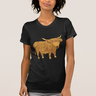 Camiseta vaca das montanhas (coo)