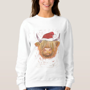 Camiseta Vaca das montanhas que veste a ligação em ponte 