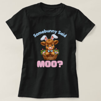 Camiseta Vaca das Terras Altas da Páscoa