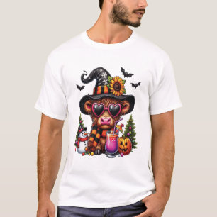 Camiseta Vaca das Terras Altas do Halloween 2