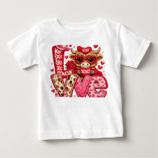Camiseta Vaca das Terras Altas do Vale do Amor – Linda Vaca