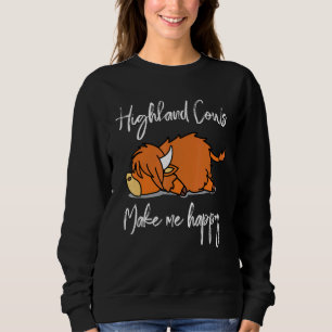 Camiseta Vaca das Terras Altas me Torna Feliz