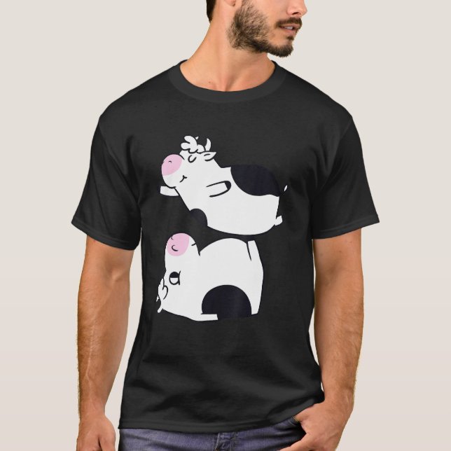 Camiseta Vaca de Acroyoga (Frente)