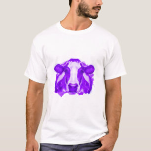 Camiseta Vaca de Aquarela