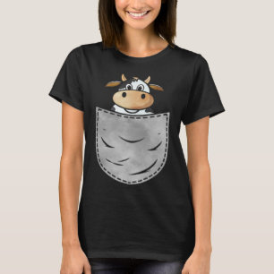 Camiseta Vaca De Bolso Na Vaca De Bolso