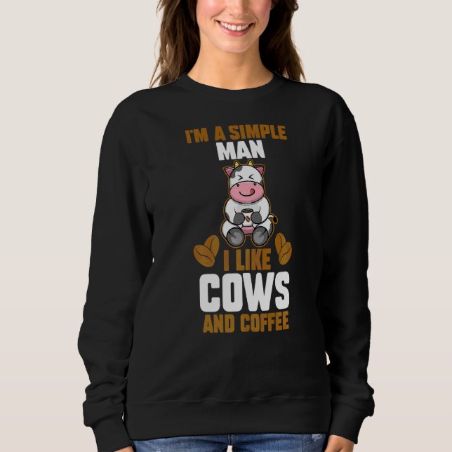 Camiseta Vaca de Café Mens (Frente)