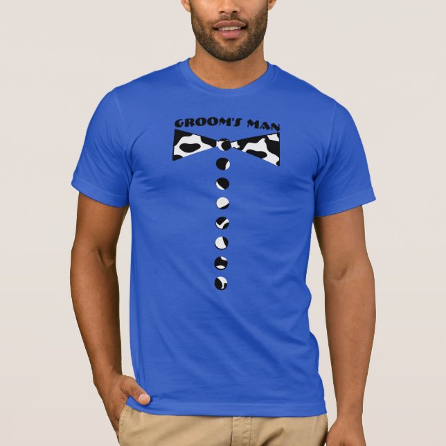 Camiseta Vaca de Homem do Groom (Frente)
