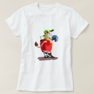 Camiseta Vaca de Moda -