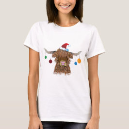 Camiseta Vaca de Natal