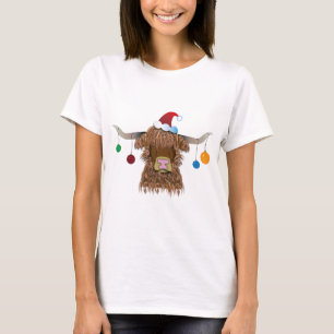 Camiseta Vaca de Natal