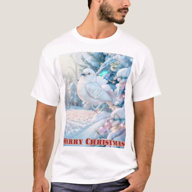Camiseta Vaca de Natal: (Frente)
