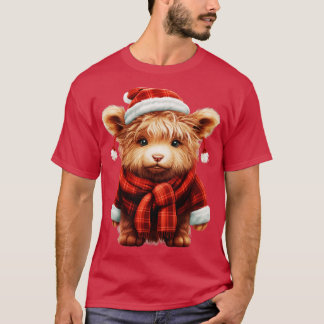 Camiseta Vaca de Natal Highland 4