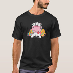 Camiseta Vaca de Páscoa Fofa
