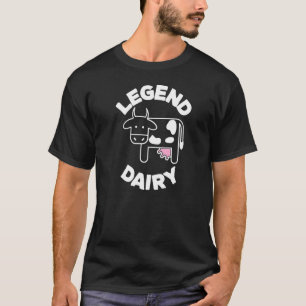 Camiseta Vaca de Piada de Leite Engraçada