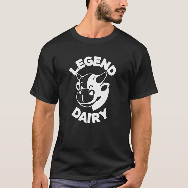 Camiseta Vaca de Piada leiteira (Frente)