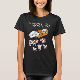 Camiseta Vaca de Pílulas Felizes