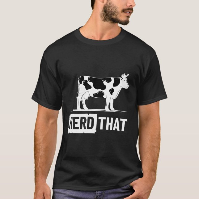 Camiseta Vaca Dizendo Inscrita Para Heifer (Frente)