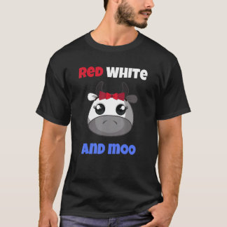 Camiseta Vaca do 4 de Julho