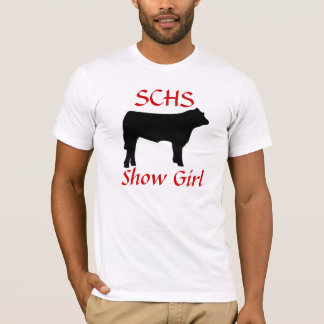 Camiseta vaca do boi, SCHS, menina da mostra