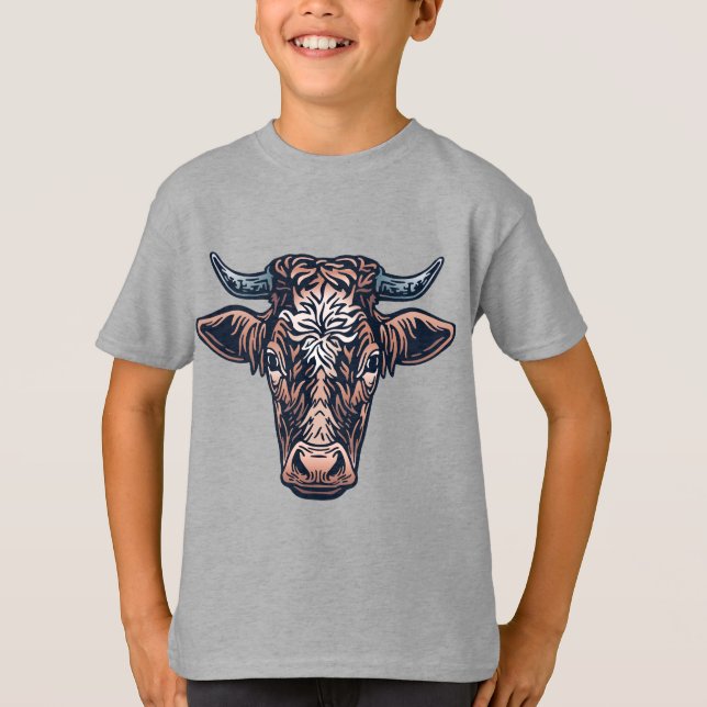 Camiseta Vaca dos Amigos dos Animais de Criação (Frente)