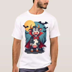 Camiseta Vaca Drácula Ressuscita