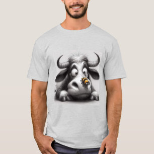 Camiseta vaca e abelha